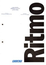 Fiat Ritmo depliant brochure