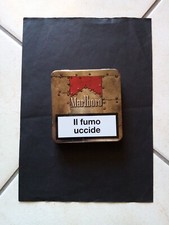 pacchetto di sigarette in latta MARLBORO vuoto