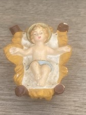 Vintage Nativity Jesus In A