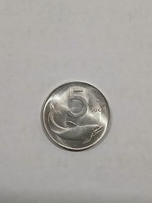 5 LIRE 1969 Repubblica Italiana VARIETÀ "1 CAPOVOLTO" -FDC-