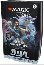 Magic Commander Deck "Jeskai Striker" Tarkir Dragonstorm English Mazzo Sealed