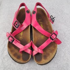 Sandali Birkenstock colore rosa numero 34 da bambina