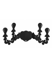 ARTI & MESTIERI Appendiabiti applique 2284 nero satinato L 55 