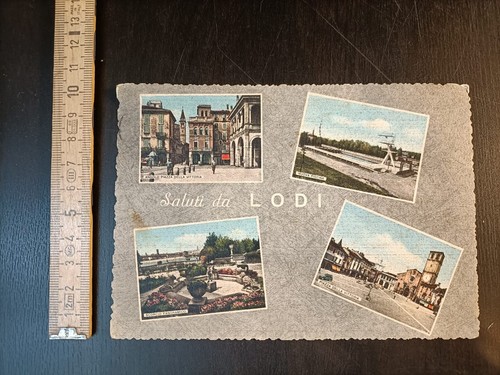 Foto storica cartolina - , lodi