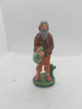 Statuina presepe in Bachelite/celluloide  made in italy anni 40/50 circa 10 cm