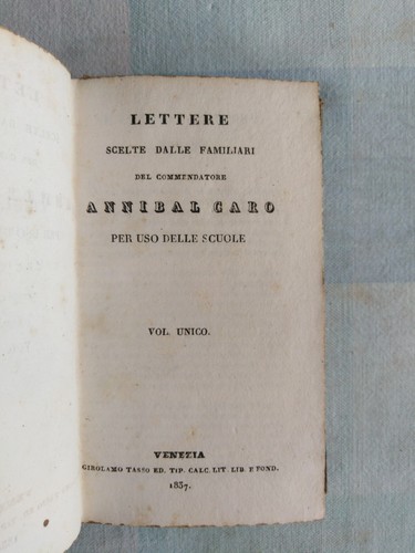 Lettere scelte dalle familiari - scelte,
