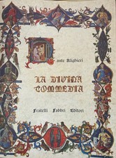 LA DIVINA COMMEDIA  - D. ALIGHIERI - FABBRI EDITORI 1984 - COMPLETA DA 6 VOLUMI