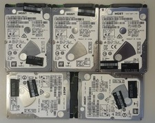 Stock 5x Hard disk 500GB 2,5"
