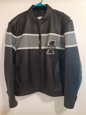 Giacca pelle nera Harley