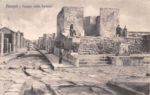 Italie pompei tempio della - italie,