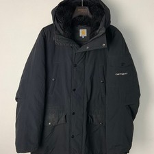 Carhartt WIP Anchorage Parka Black Winter Jacket Men's Size XL