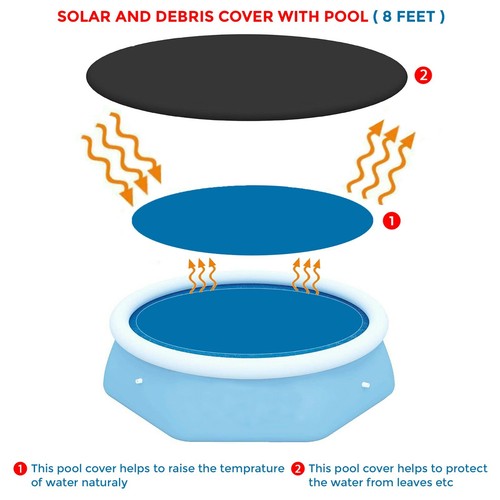 Copertura piscina detriti