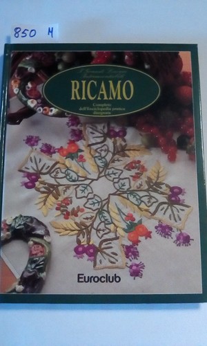 Ricamo completo dell - ricamo., dell'