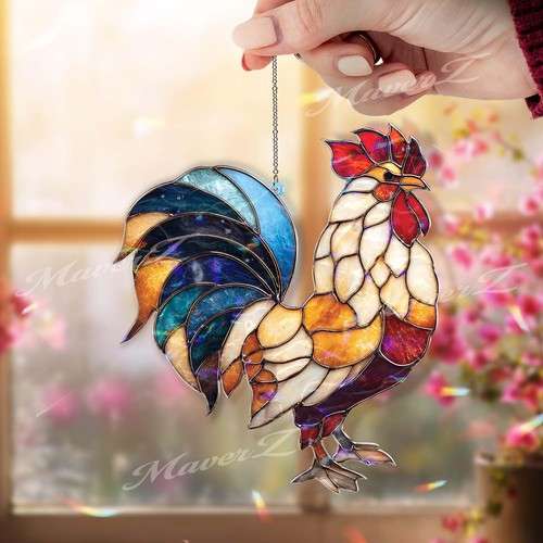 Acchiappasole gallo acrilico - acchiappasole,