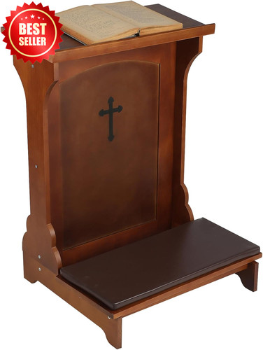 Panca preghiera legno - in,