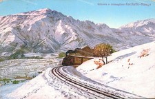 dh91 cartolina ferrovia a