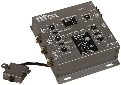 Clarion mcd360 crossover - clarion,