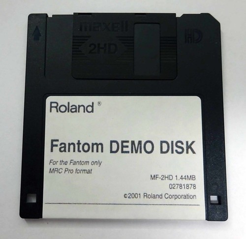 Disco demo roland fantom - disco,