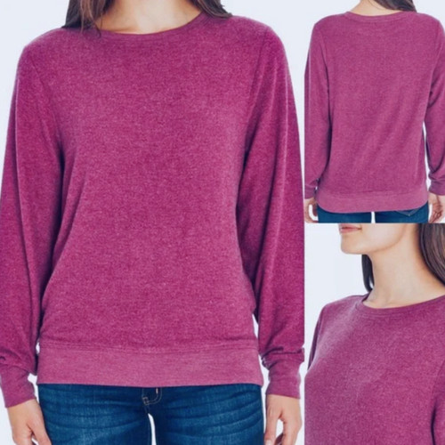 Maglione felpa girocollo