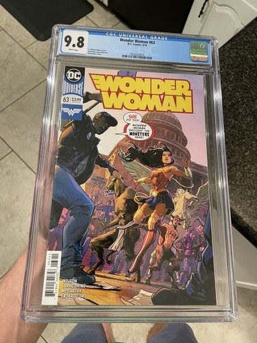 Wonder woman cgc 9 8 - #63, 9,8