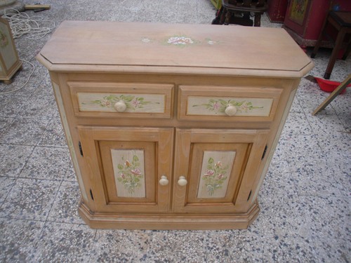 Credenza bassa schabby - bassa, in