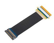 MODULO FLAT FLEX FLET per SAMSUNG GT SGH-J750 DISPLAY BIANCO TASTI KO NUOVO