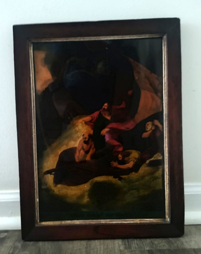 Antico quadro rovescio - , xix