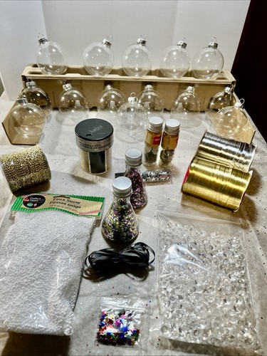 Mixed lot glass clear - *mixed,