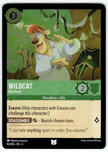 Lorcana holo wildcat - wildcat,