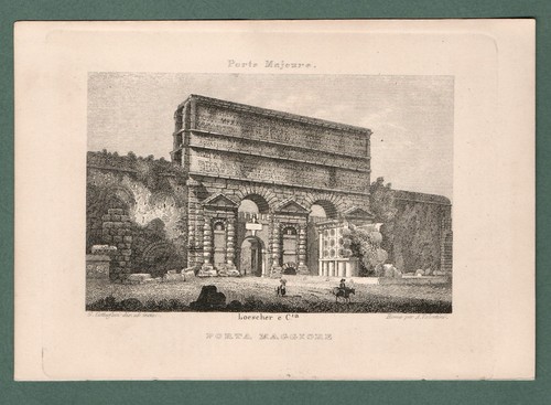 Incisione antica roma - antica,