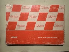 libretto uso e manutenzione