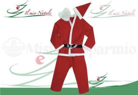 Vestito babbo natale con - natale,