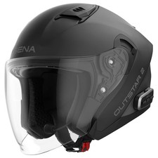 Casco jet Sena Outstar 2 nero