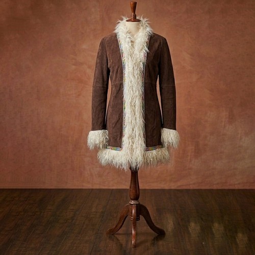 Cappotto donna camoscio