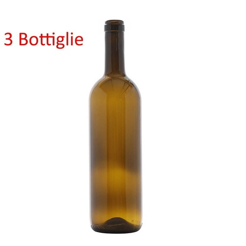 Bottiglia bordolese vetro - bordolese, in