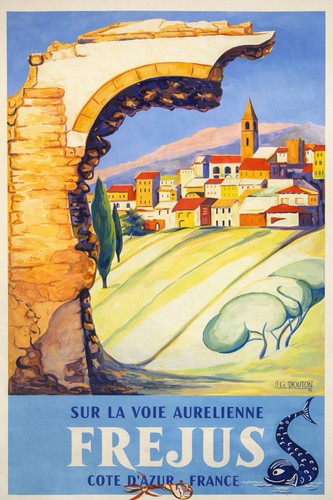 Affiche poster frejus - ,