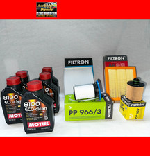 KIT TAGLIANDO FIAT 500X JEEP COMPASS RENEGADE 1.6 2.0 MJT MOTUL 0W30 + 4 FILTRI