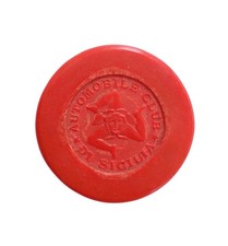 *HH* Rara Medaglia Gettone Fiche Automobile Club Di Sicilia Trinacria Token Auto