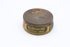 Vintage Seal Blandning Svenskt Snus Stati Uniti Tabacco Co Snuff Can vuoto