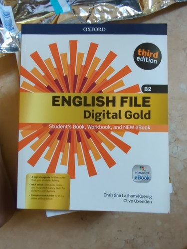 English file digital - gold, b2