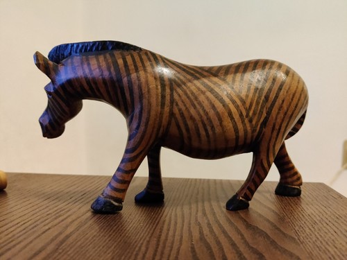 Zebra legno intagliato e - legno,