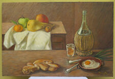 QUADRO AD OLIO SU TELA FIRMATO