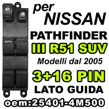 Pulsantiera Alzacristalli