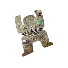 Spilla statuina Roggio argento