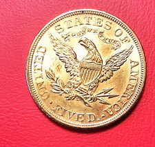 5 DOLLARI ORO 1905 LIBERTY gr.8,36 SPL MOTTO SOPRA L'AQUILA