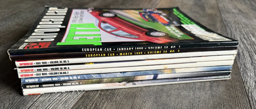 European car magazine 1999 - car,