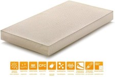 MATERASSO WATERFOAM SCHIUMA ESPANSA TRASPIRANTE PER BAMBINI MISURE 70X140 CM 
