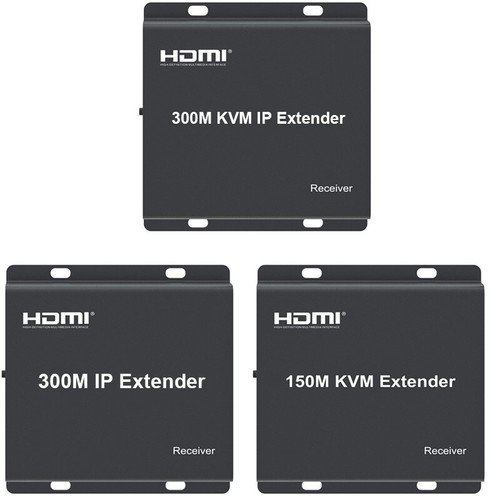 300m kvm extender - ip, 150m