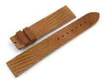 Cinturino Lucertola Vera Pelle Marrone Chiaro 18/16mm Fibbia Ardiglione Unisex