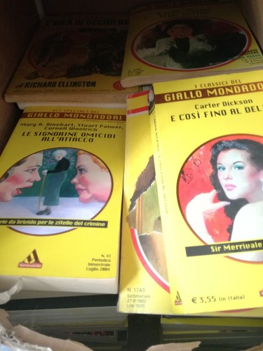 Lotto libri gialli - lotto,